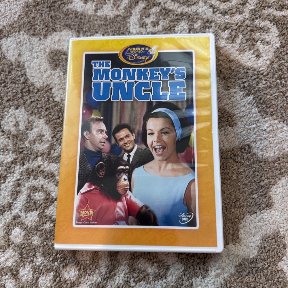 The Monkey's Uncle DVD Disney Movie Club Exclusive Annette Funicello